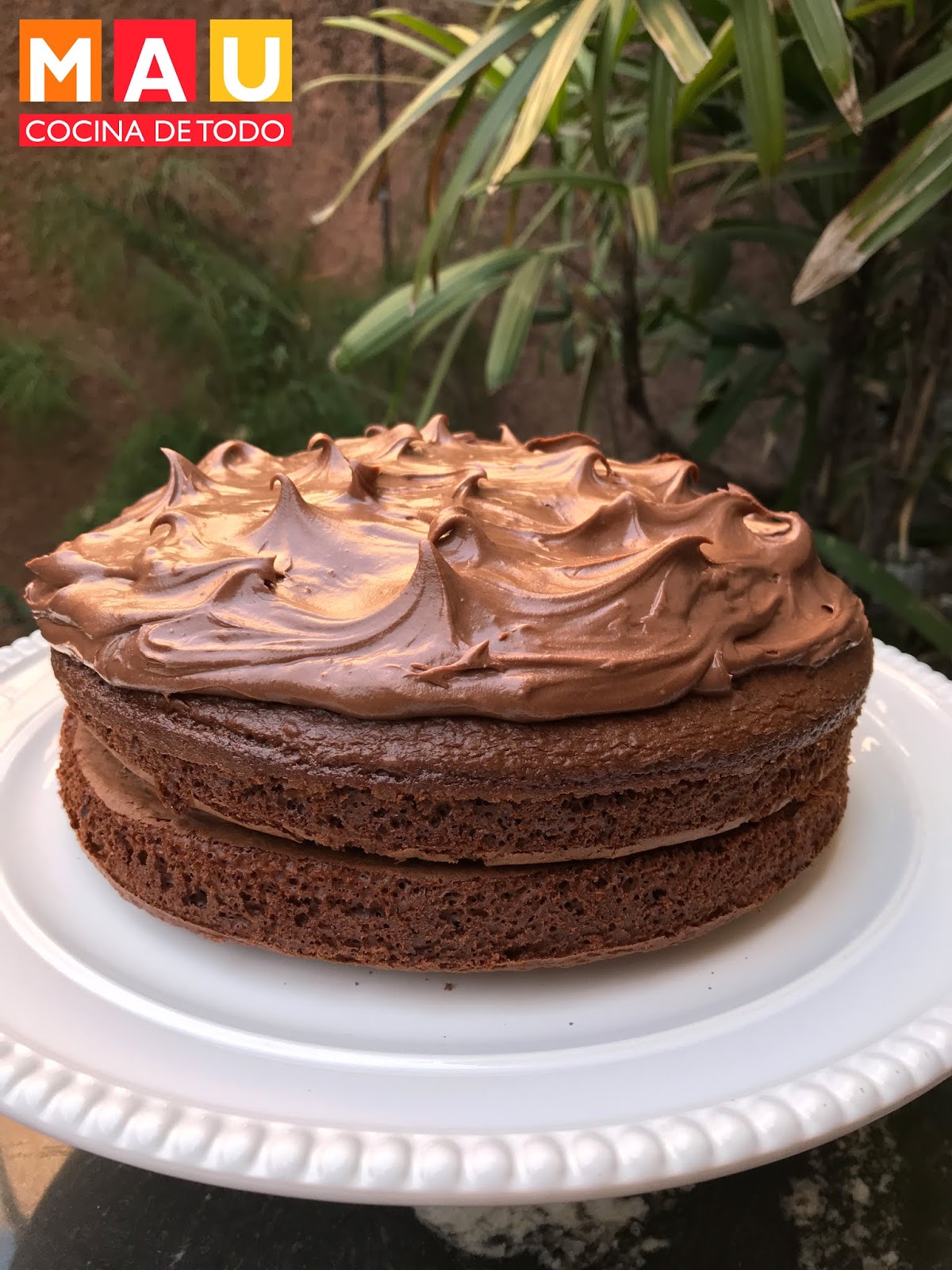 Mau Cocina de Todo: Pastel Chocolate de Cajita Mejorado