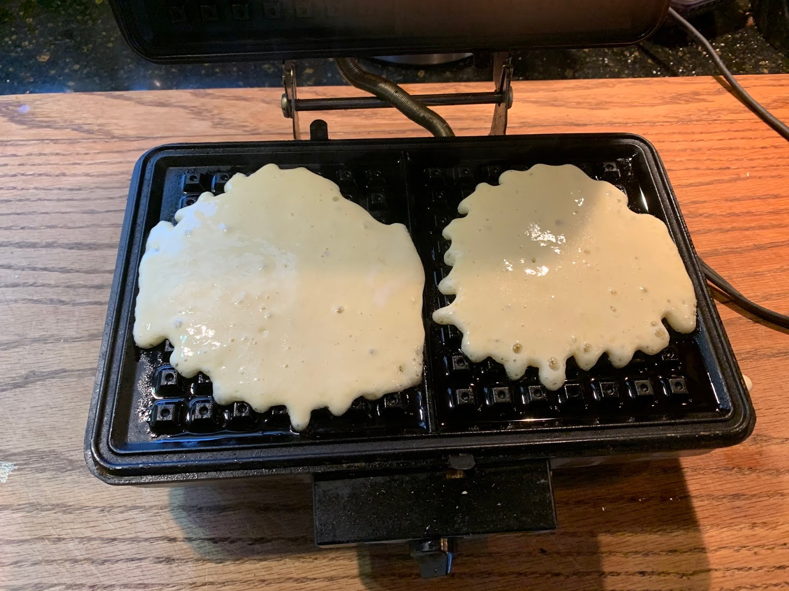 Cooking with Barry & Meta Sourdough Waffles