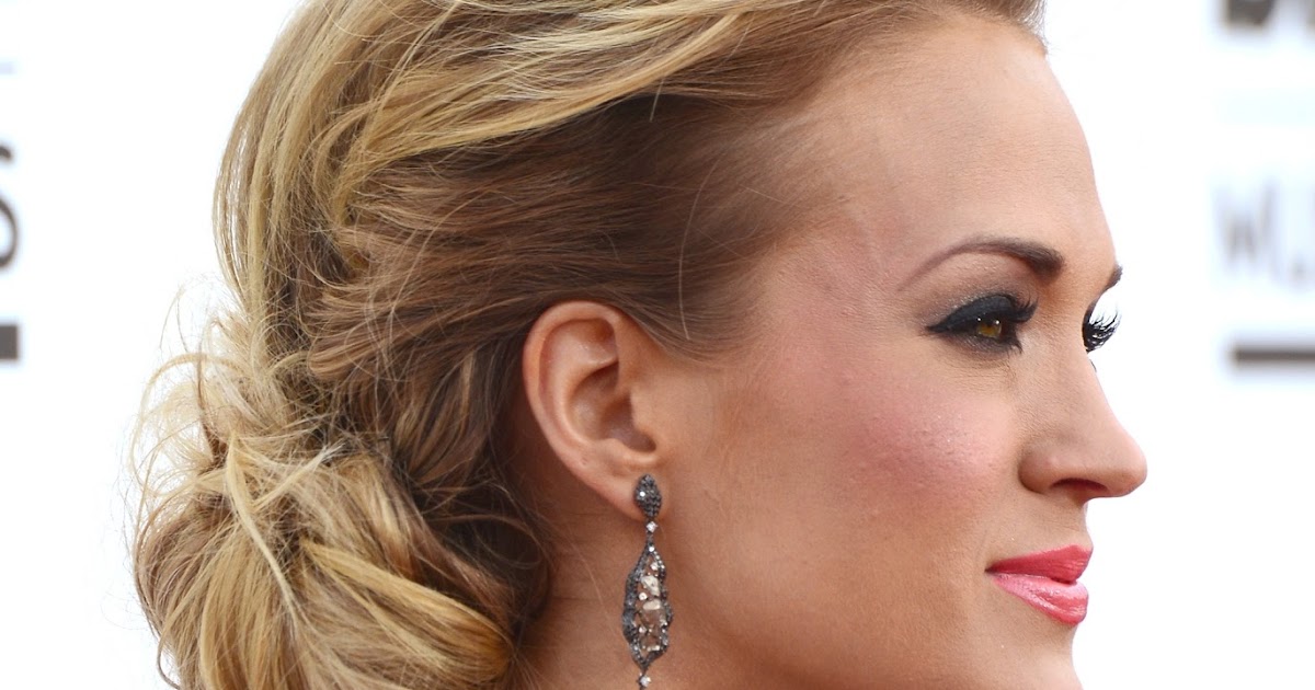 Hairstylesganz Celebrity Updo Hairstyles