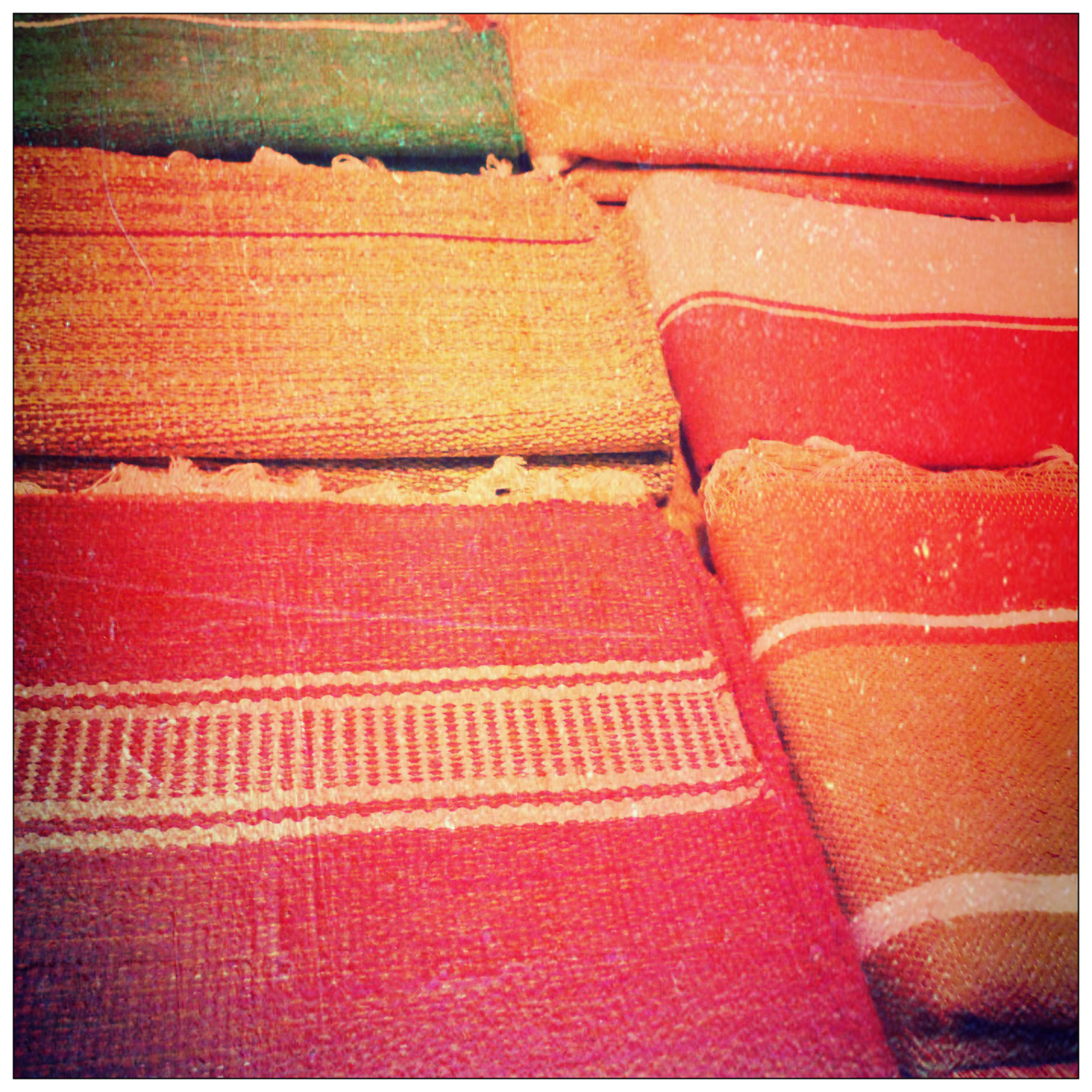 Ashtanga Yoga Library Where to find a cotton Mysore rug online by