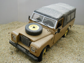 scale model Land Rover III 109 diecast