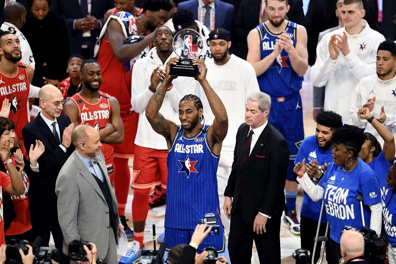 NBA ALLSTARS Rename MVP Award After KOBE, Won by KAWHI NBA ALLSTARS Rename MVP Award After KOBE, Won by KAWHI