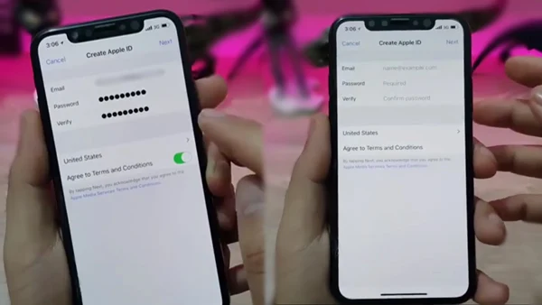 الطريقة الجديدة لأنشاء حساب ابل اي دي امريكي مجاني لنظام iOS