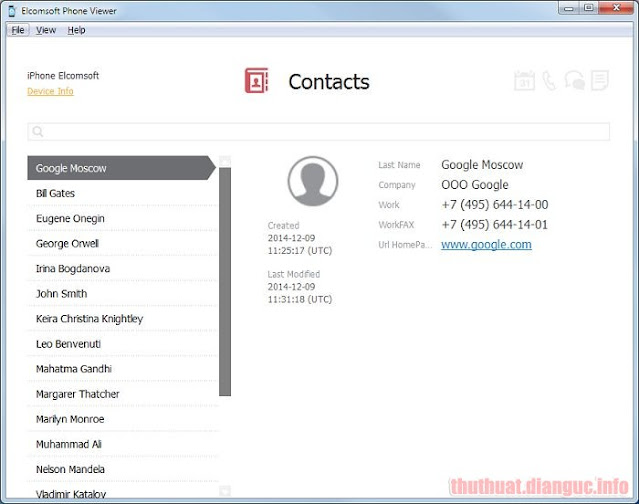Download Elcomsoft Phone Viewer Forensic 4.60 Build 34324 Full Crack