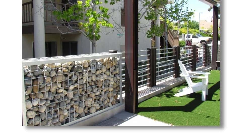 Decorative gabion Elements Decorative gabion Elements