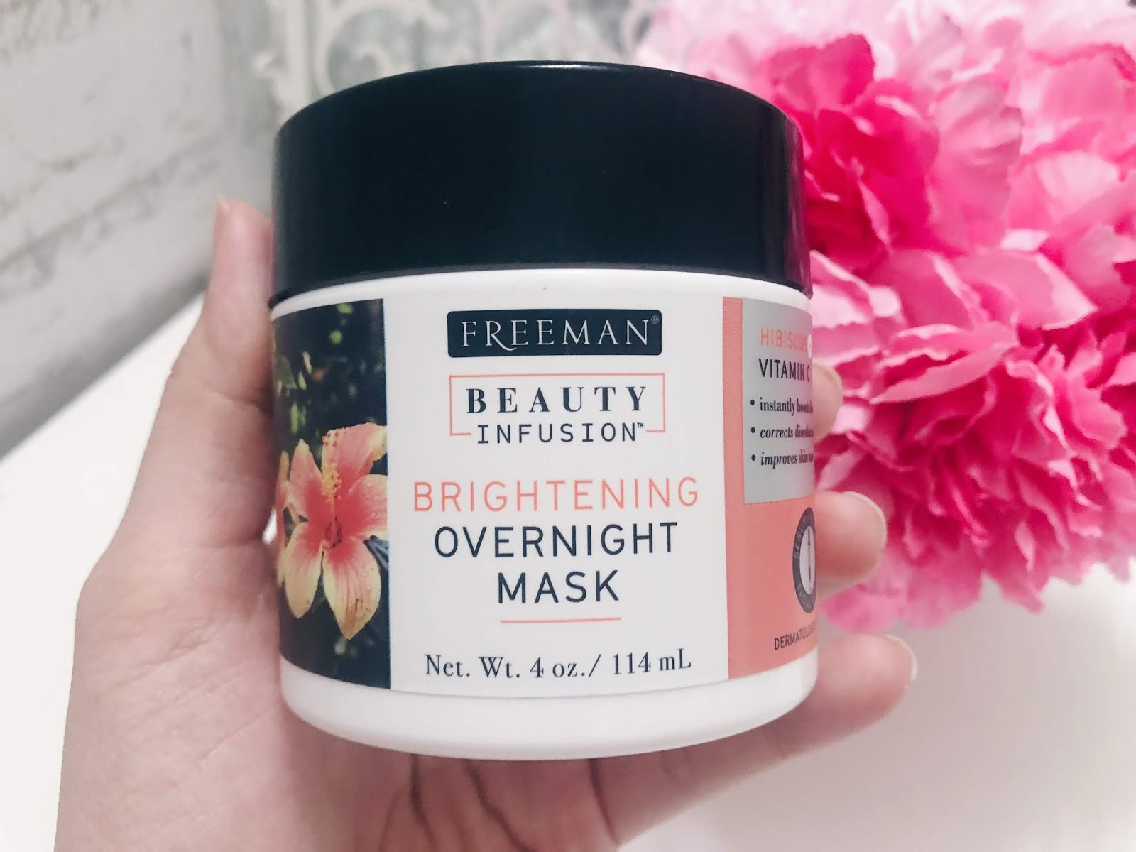 Freeman Beauty Infusion Brightening Overnight Mask Review IMAN ABDUL