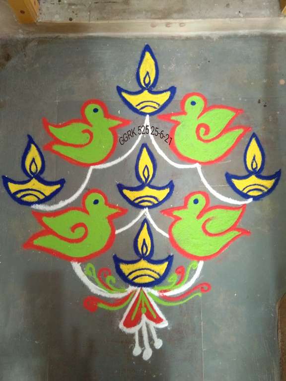 TELUGU WEB WORLD: LORD SUN RANGOLI ART DESIGNS 2021