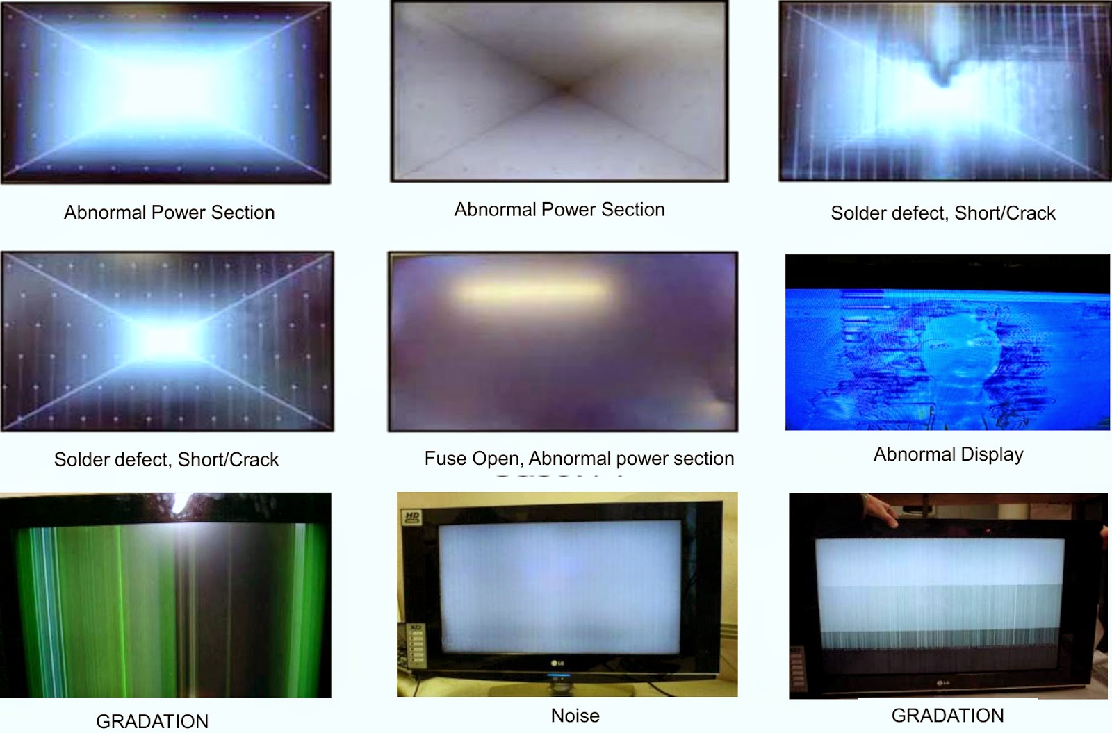 Electro Help SCREEN SHOTS OF DEFECTIVE LCD TVs DEFECTS And SUSPECTED electro-help-screen-shots-of-defective-lcd-tvs-defects-and-suspected