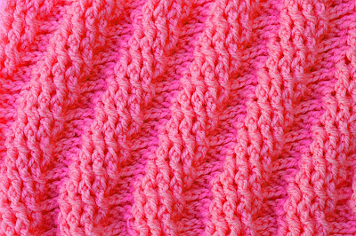 2 - Crochet Imagenes Punto a crochet en diagonal en relieve por Majovel Crochet