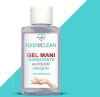 Logo Vinci gratis Gel Igienizzante Mani IgieniClean