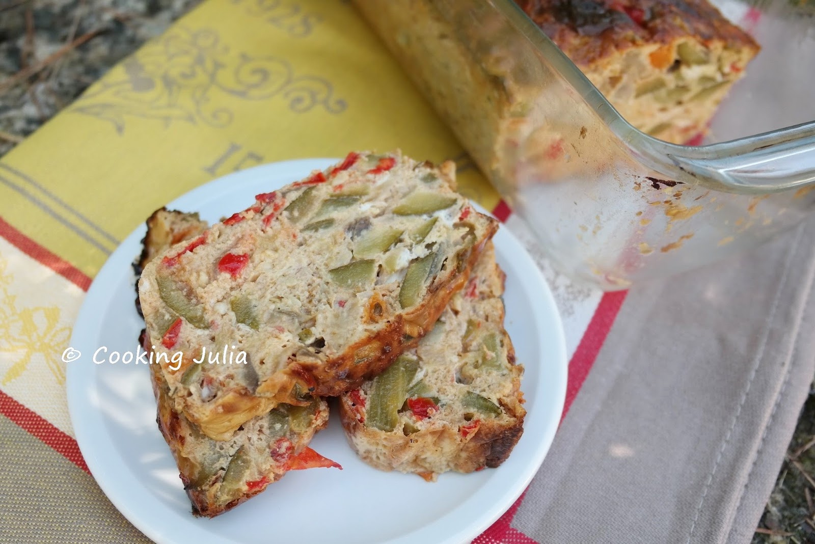 COOKING JULIA : TERRINE DE RATATOUILLE