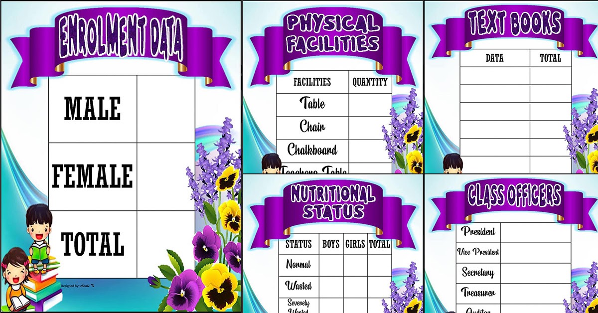 DATA BANK TEMPLATES (Free to Download) DepEd Click