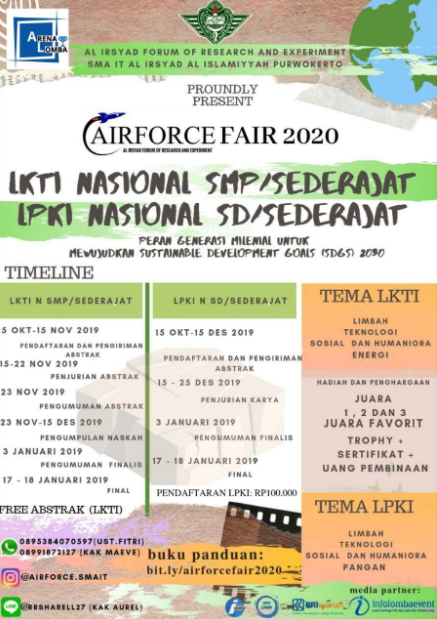 Lomba Karya Tulis Ilmiah Nasional SD-SMP/Sederajat 2019