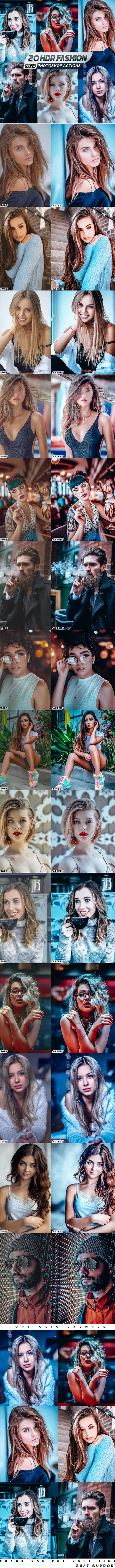 GraphicRiver - Fashion HDR Photoshop Actions 26717192 2 Fashion%2BHDR