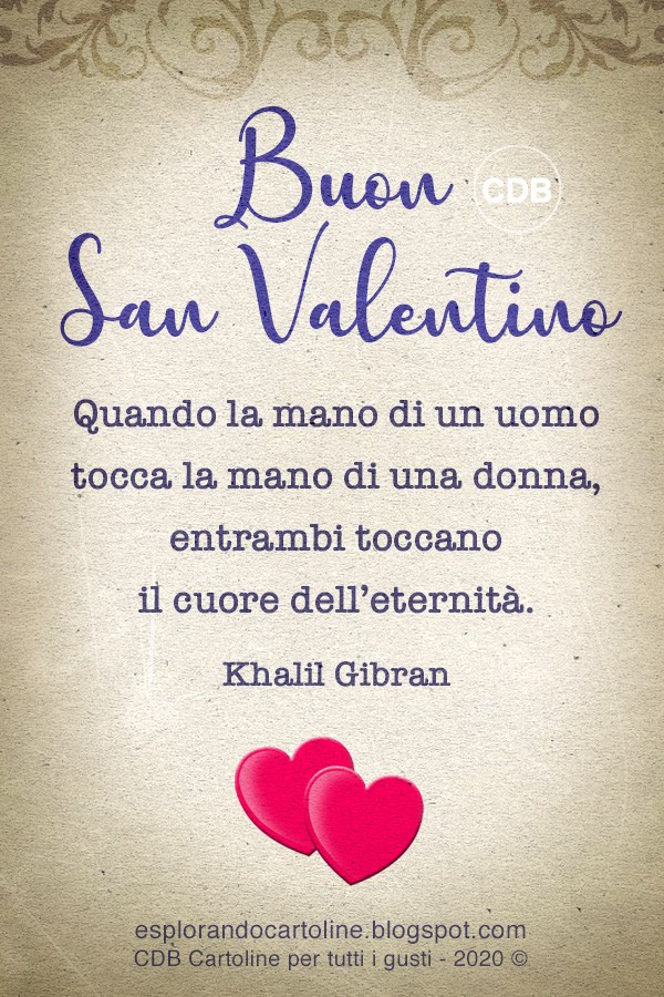 CDB Cartoline per tutti i gusti: Cartolina ️ ️ BUON SAN VALENTINO. 14