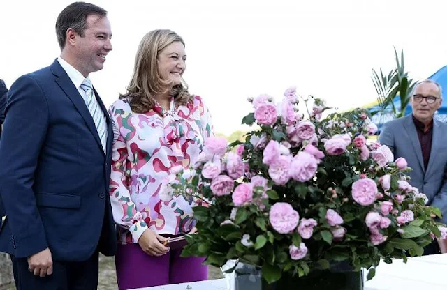 Hereditary Grand Duke Guillaume and Hereditary Grand Duchess Stephanie