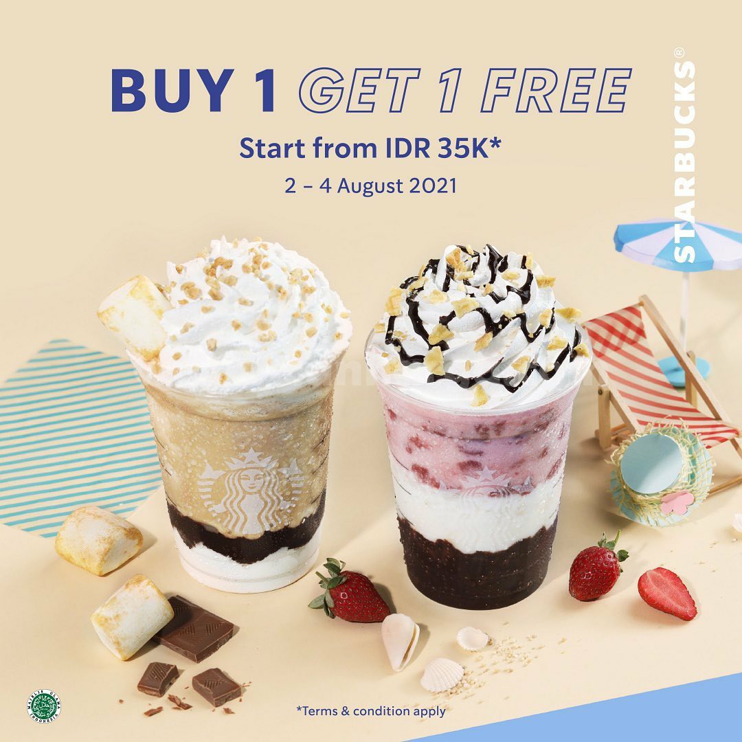 Starbucks Promo Buy 1 Get 1 Free Scanharga