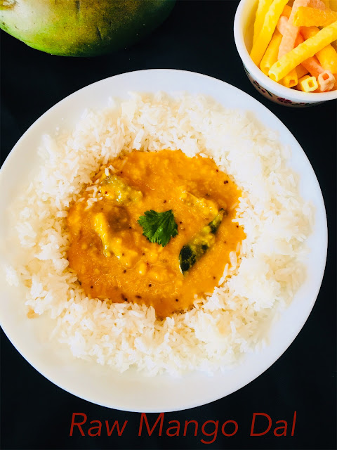 Mamidikaya Pappu / Raw Mango Dal