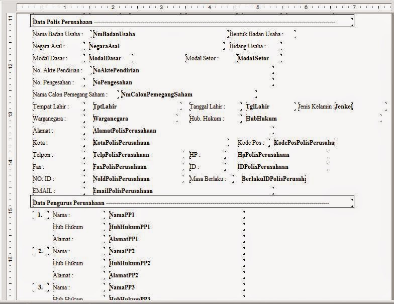 Contoh Database Asuransi - Kabar Click