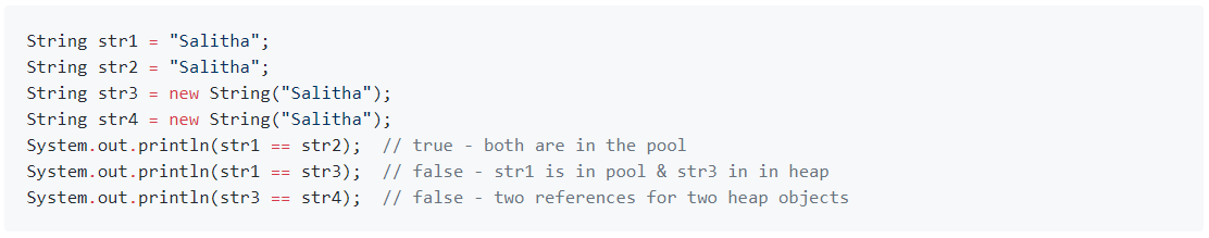 String Class in Java
