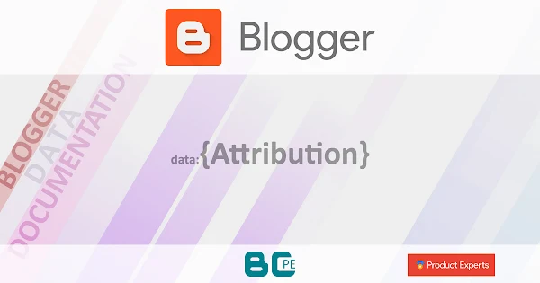 Blogger - Les données du gadget Attribution