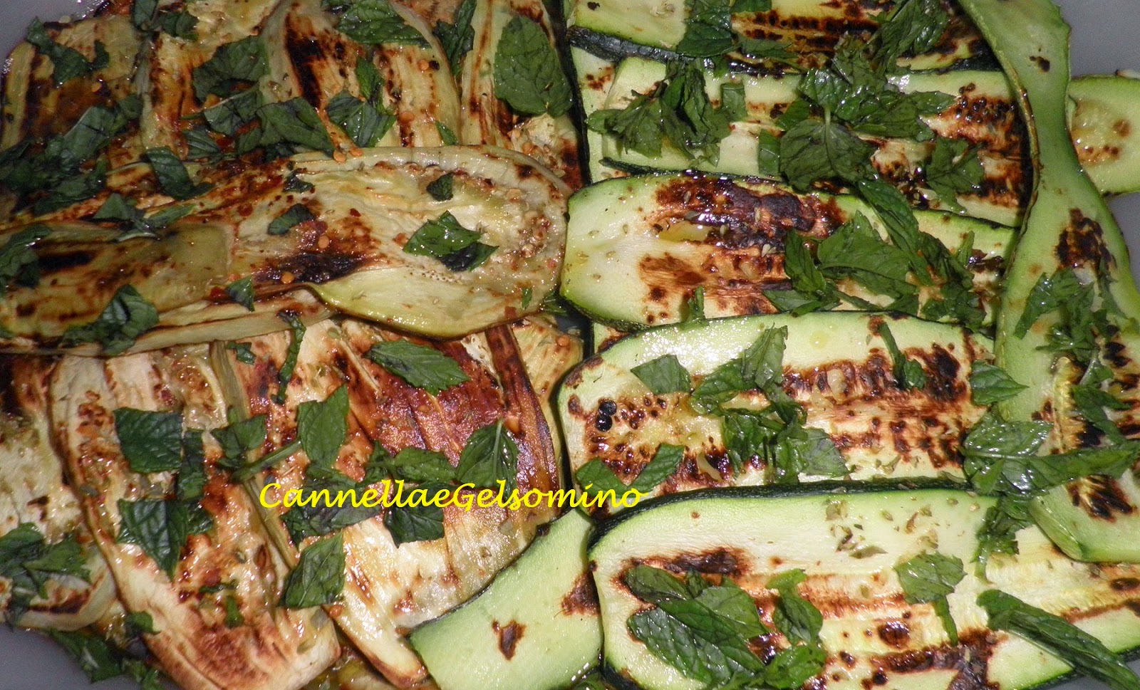 melanzane e zucchine grigliate