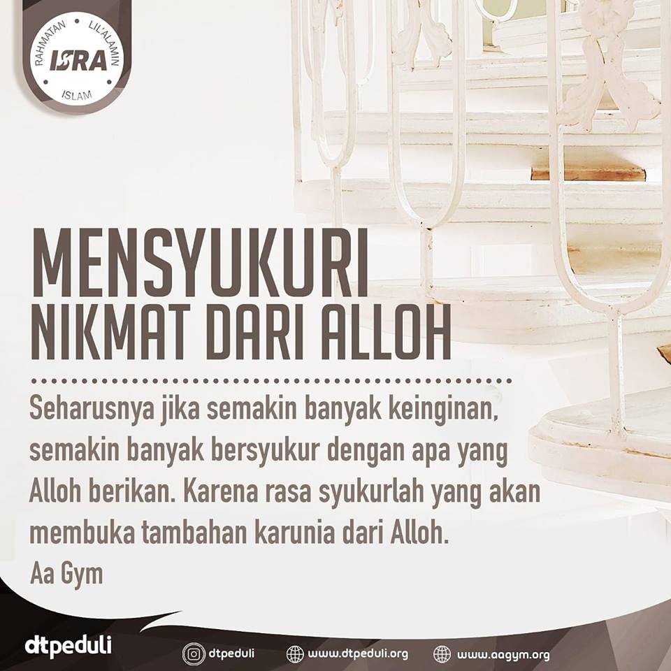 Mensyukuri Nikmat Dari Allah