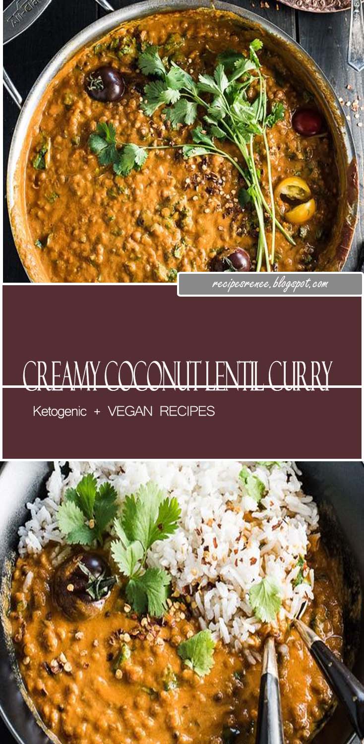 Creamy Coconut Lentil Curry - Recipes Renee