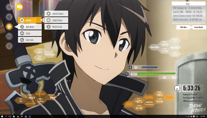 Cara Install Tema Anime di Laptop untuk Windows 8, 8.1 dan 10