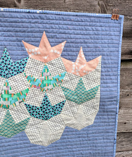 The Seedling Quilts book Peppermint quilt