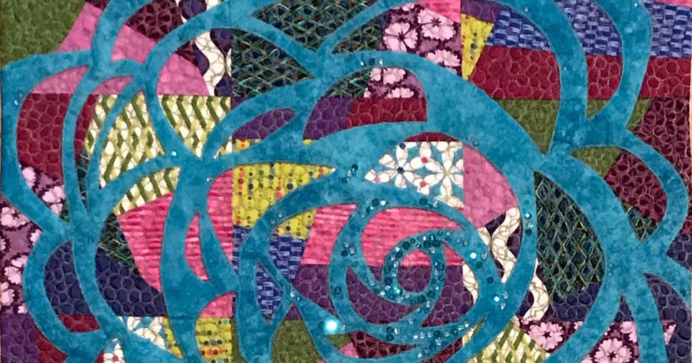 Quilting With Thistle Thicket Studio A Ribbon Runs Through It Quilt 2