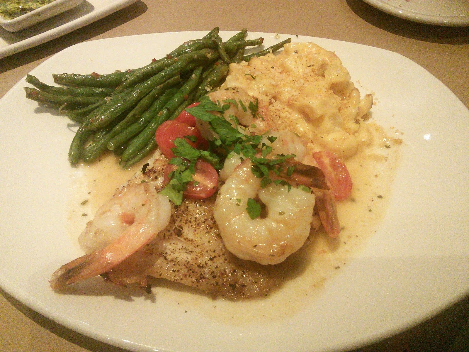 The other choices on the new fall menu were Rhea�s Grouper and Oscar