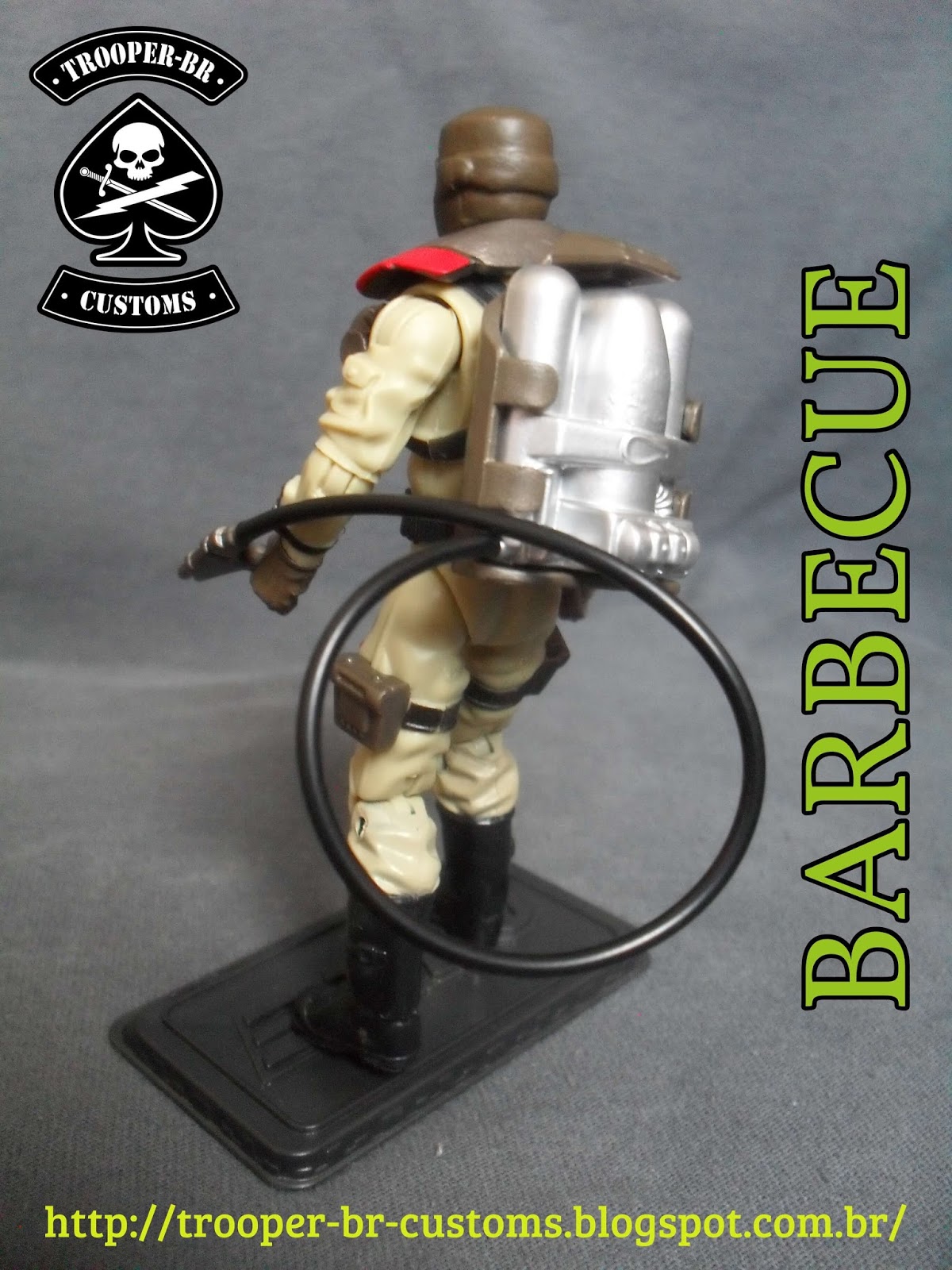 Gi joe Custom Action Figures Barbecue Desert Ops