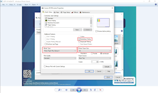 Settingan Borderless Printer IP2770