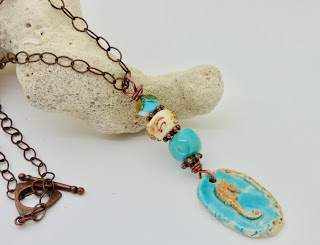 Seahorse Necklace by BayMoonDesign