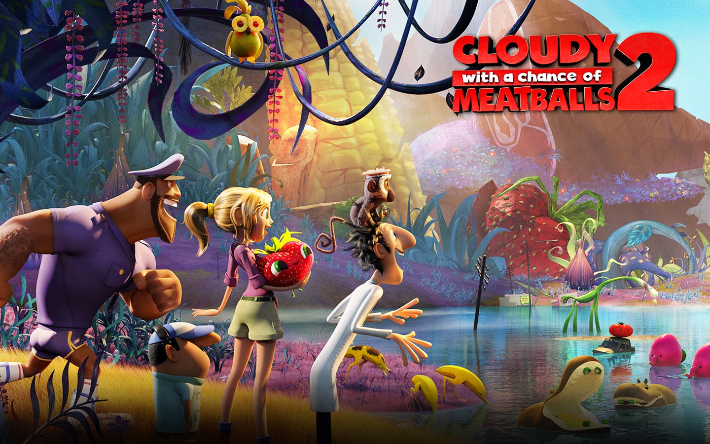 Review 'Cloudy with a Chance of Meatballs 2' E Manic