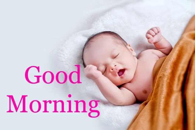 Good Morning Cute Baby HD Image Good Morning Cute Baby HD Image
