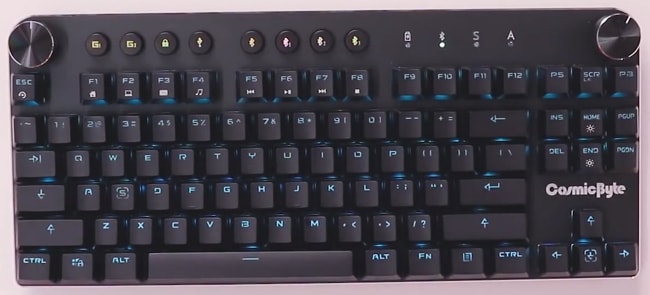 Cosmic Byte CB-GK-14 Mechanical Keyboard under ₹5000 in India.