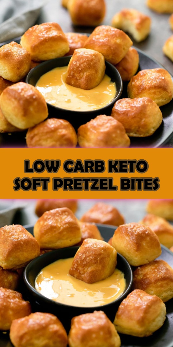 LOW CARB KETO SOFT PRETZEL BITES Cook, Taste, Eat