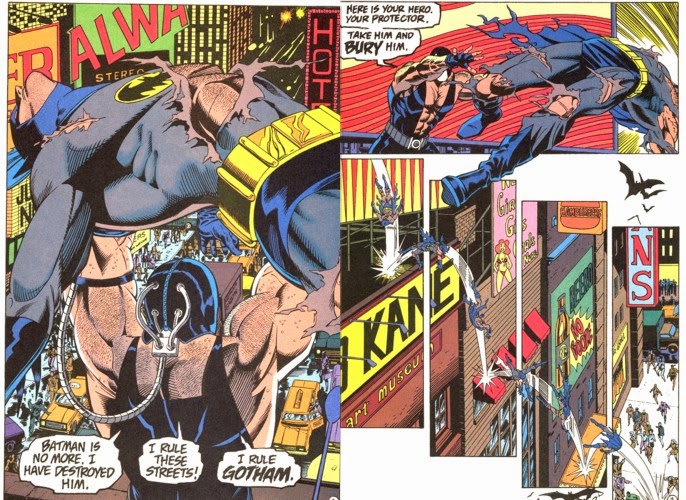 The Crusader's Realm Forever Evil Bane Rules Gotham as BatBane