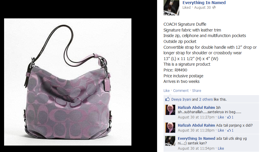 Coach Factory Outlet Online Malaysia