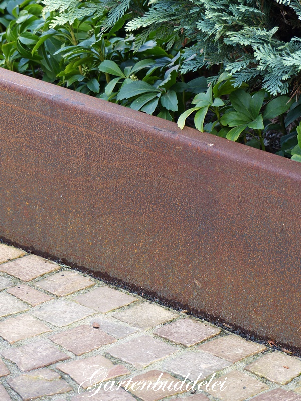 Gartenbuddelei: Cortenstahl