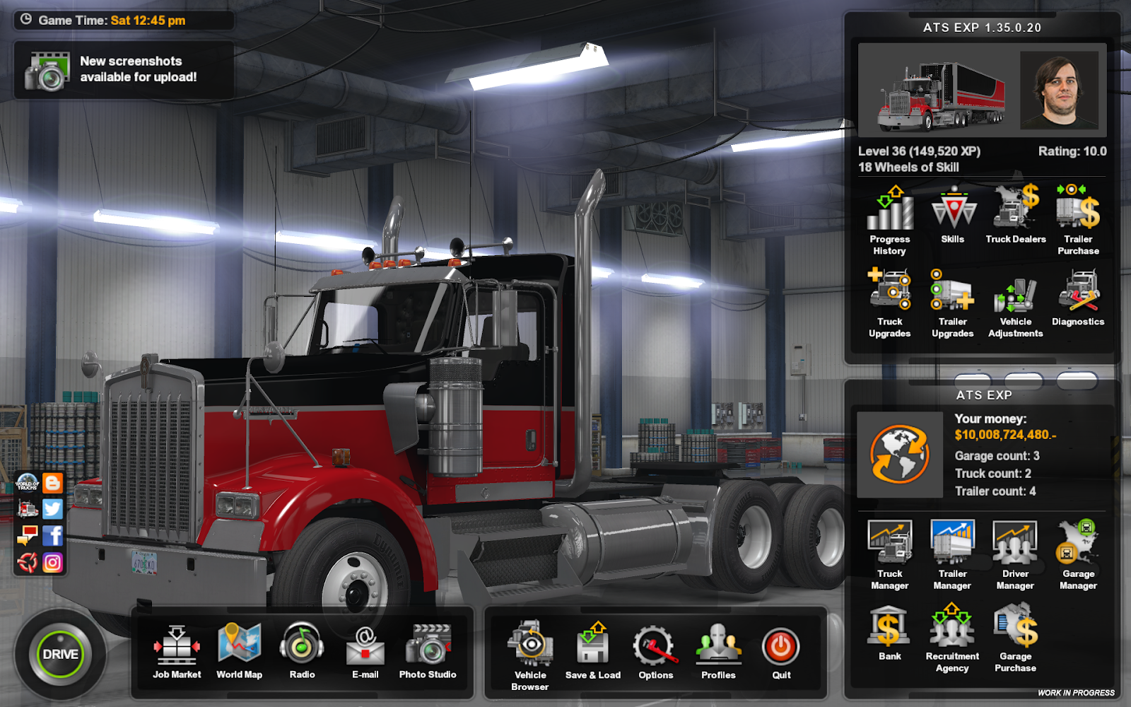 SCS Software's blog: American Truck Simulator Update 1.35 Open Beta