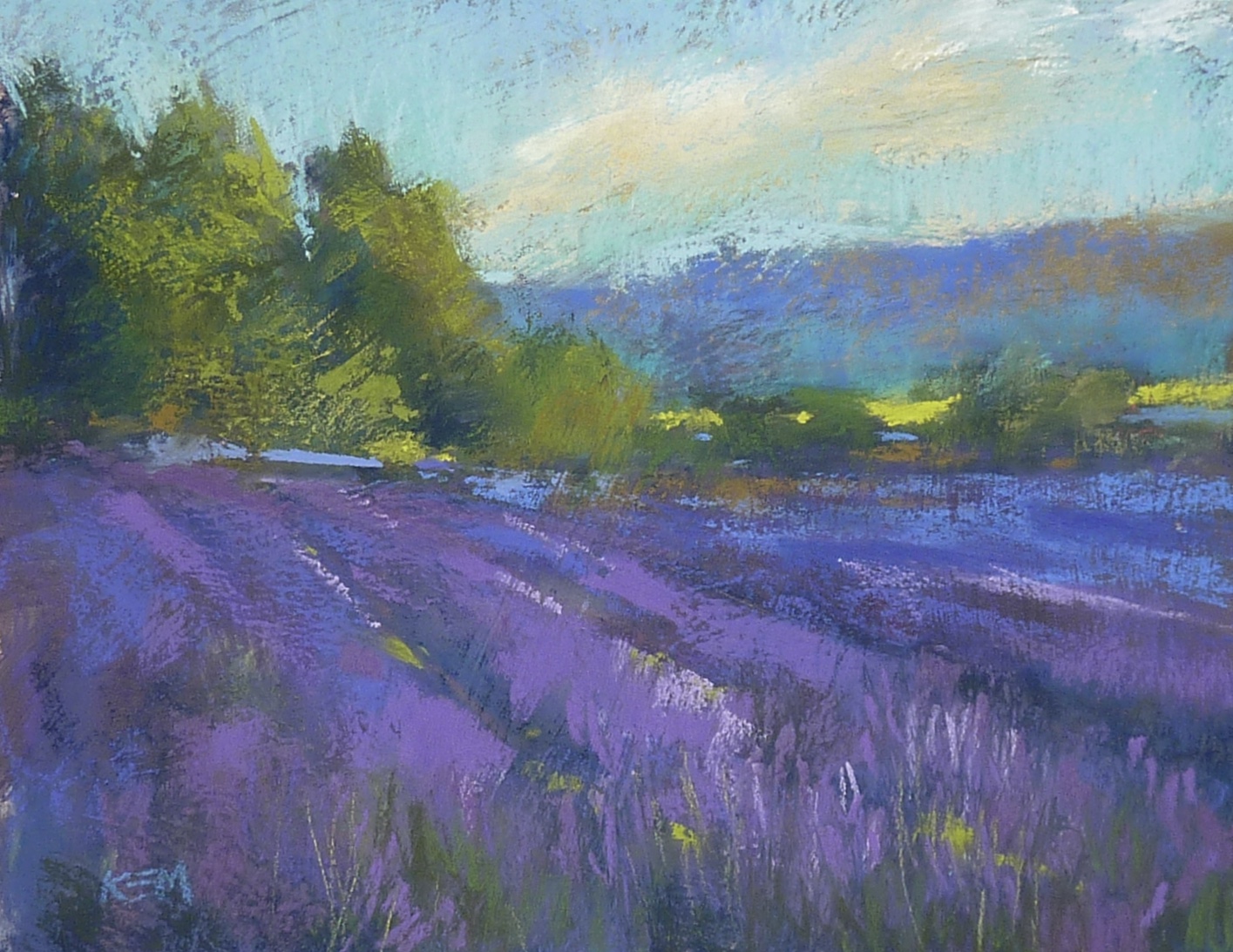 Painting My World Tips for Painting Lavender!