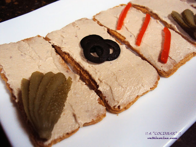 Paté de anchoas y atún