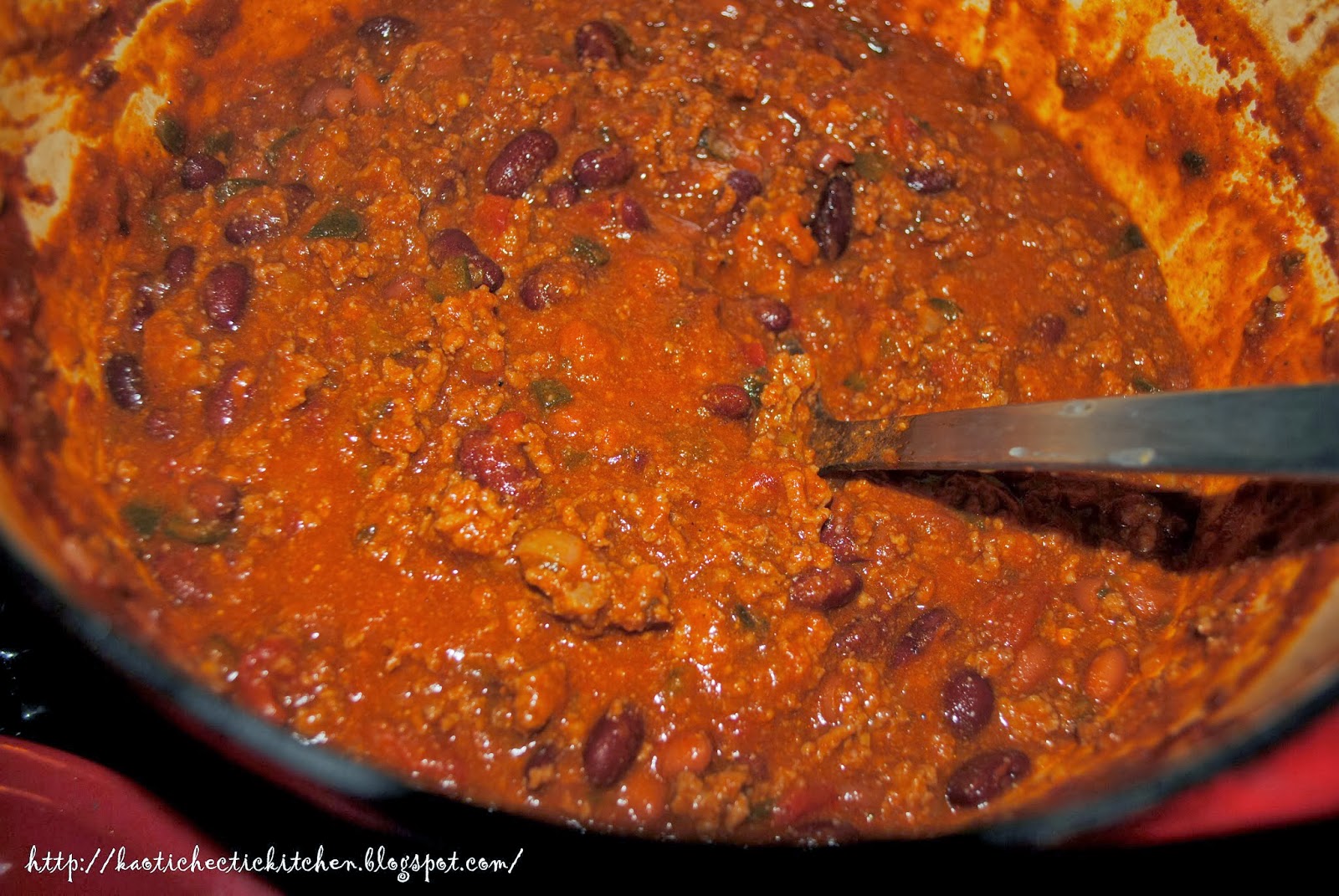 recipe roulette.. pop's chili