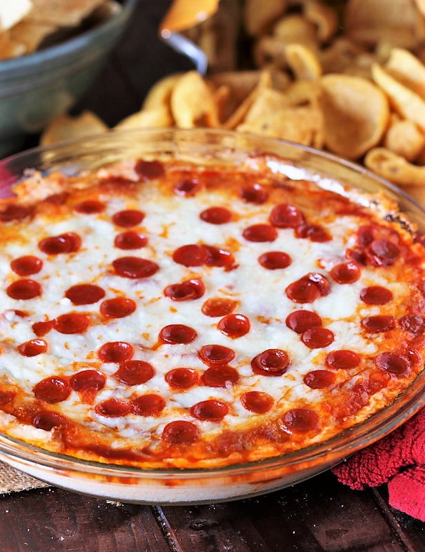 Baked Pizza Dip The Kitchen is My Playground