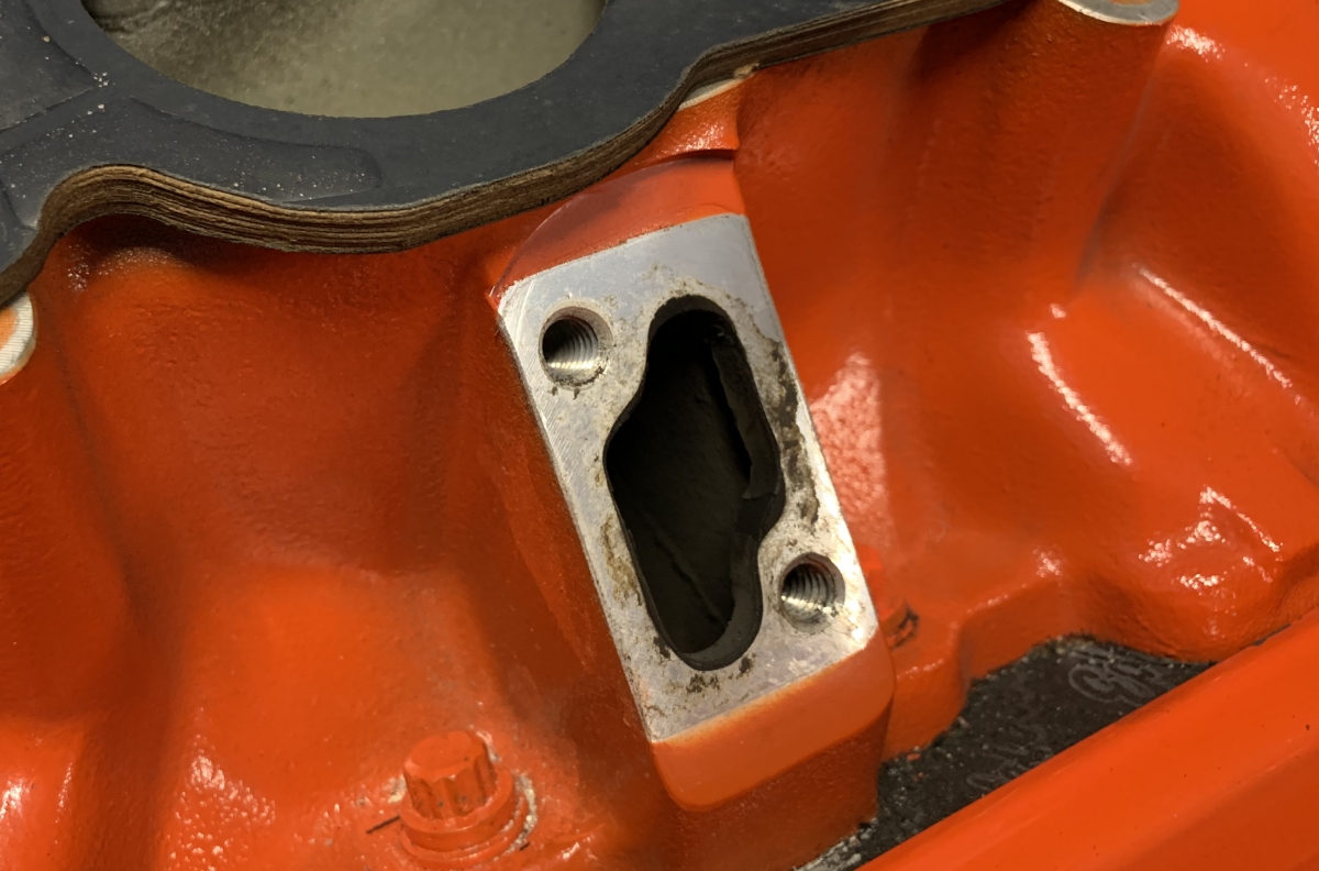 1976 Corvette Stingray Restore, Repair, Detail DIY Choke BlockOff Plate