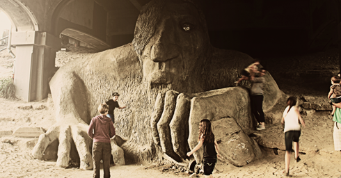 fremont troll seattle pacific northwest travel photography