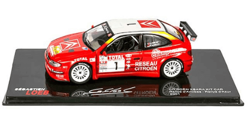 Sébastien Loeb Collection Citroën Xsara Kit Car Rallye D’Antibes Rallye D’Azur 2001